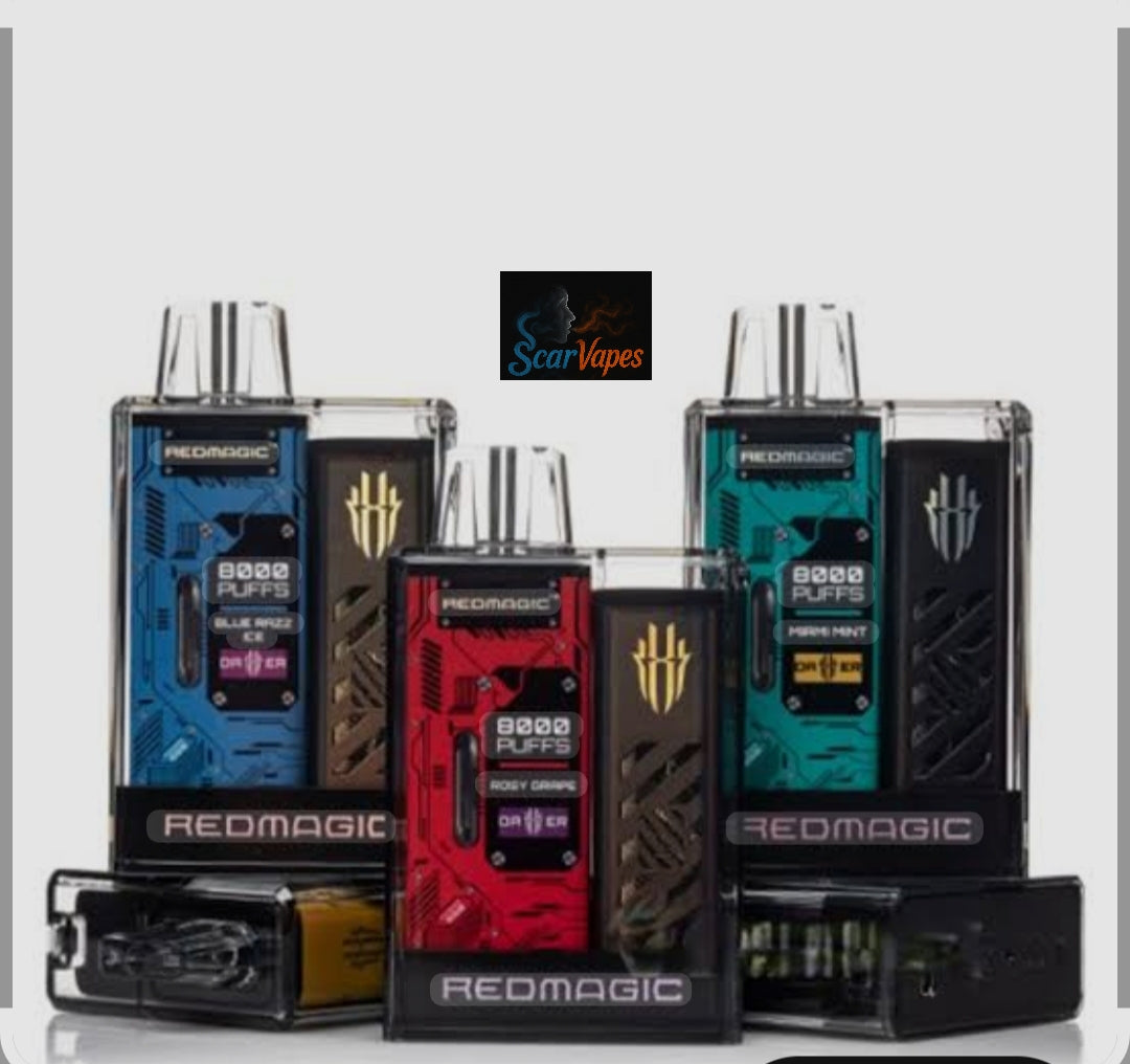 RED MAGIC 8000 PUFFS