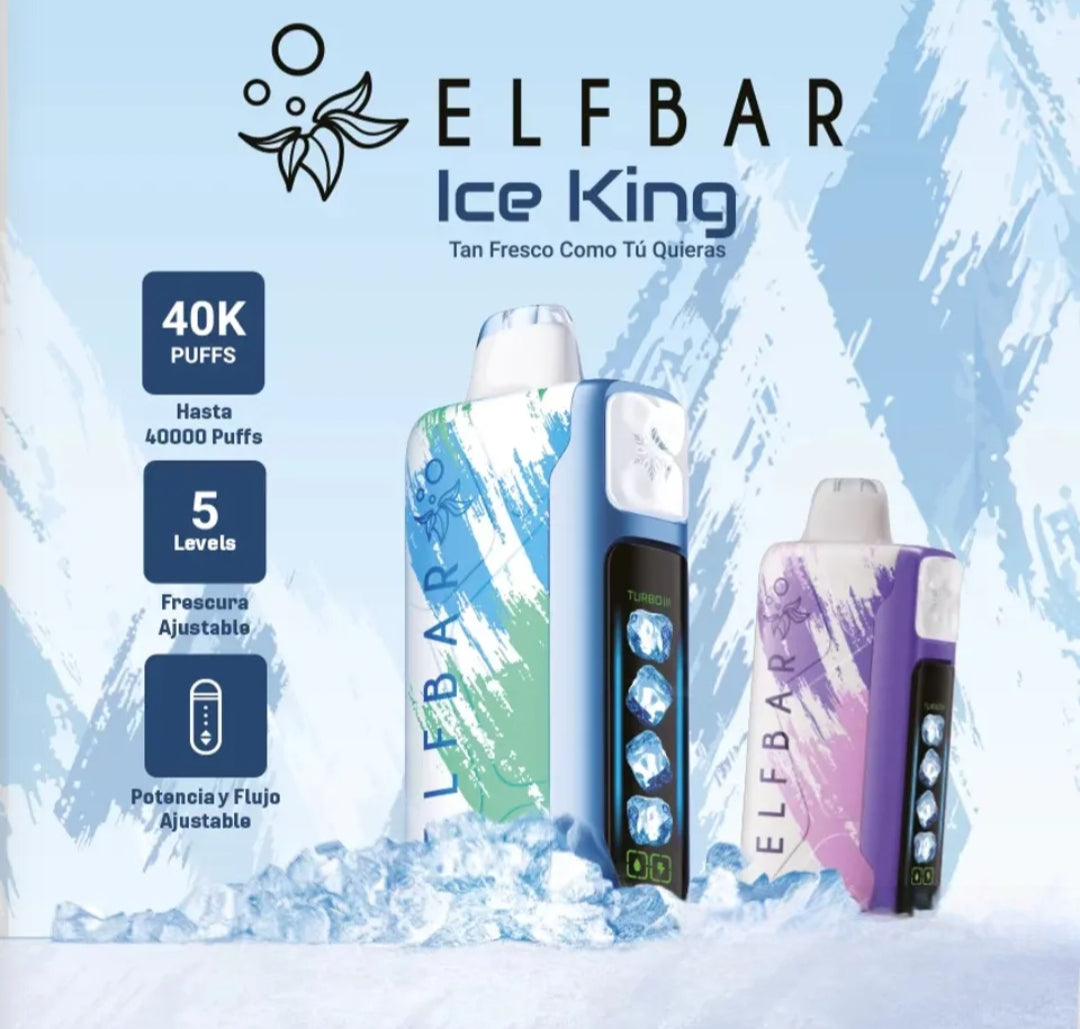 ELFBAR ice king 40k.
